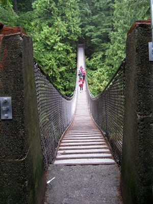 Hängebrücke Lynn Canyon