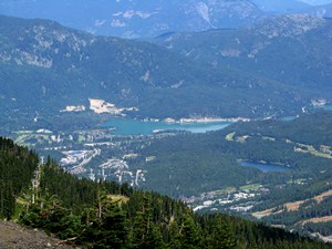 Blick auf Whistler