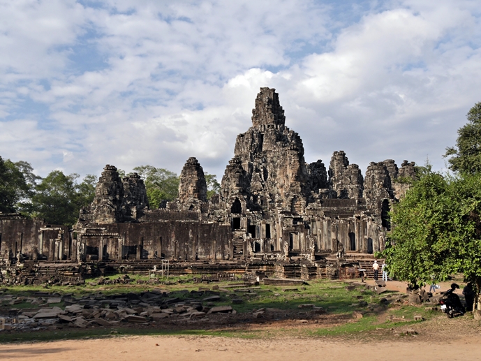 Ansicht Bayon Tempel - Siem Riep