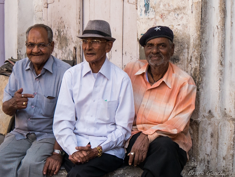 Die drei Freunde aus Udaipur