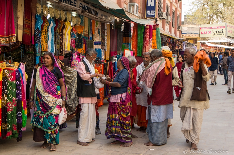 Pilger in Pushkar