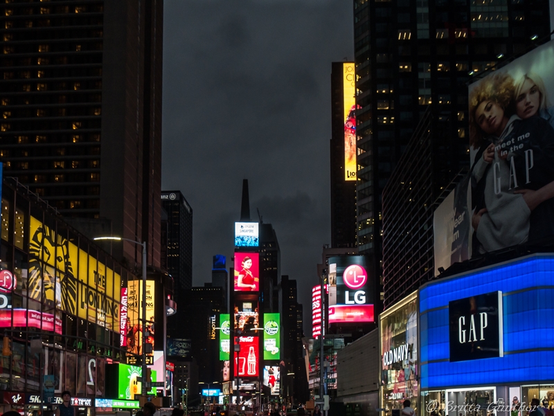 Time Square bei Nacht