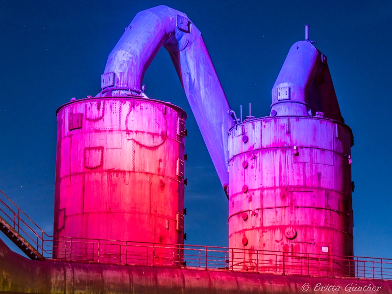 Nachfotographie Landschaftspark Duisburg