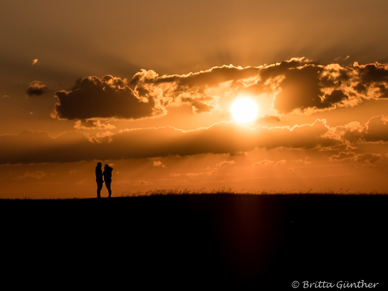 Sonnenuntergang - Halde Norddeutschland