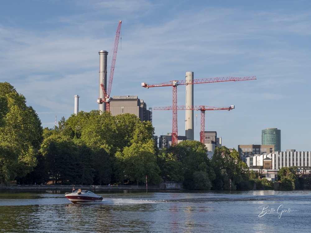 Blick auf Frankfurt