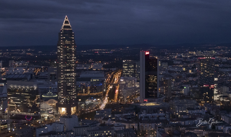 Aussicht auf Frankfurt