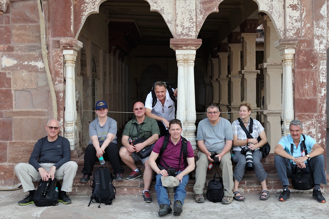 Gruppenbild von Udaipur