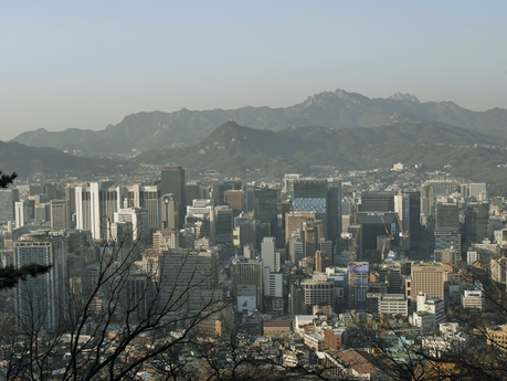 Blick auf Seoul