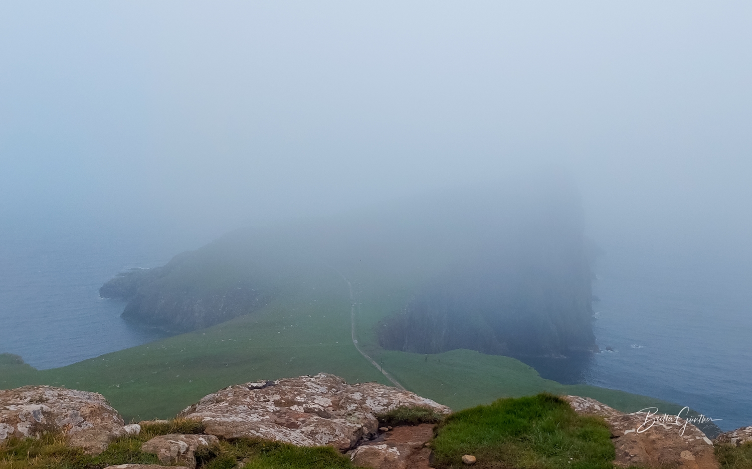 Neist Point im Nebel