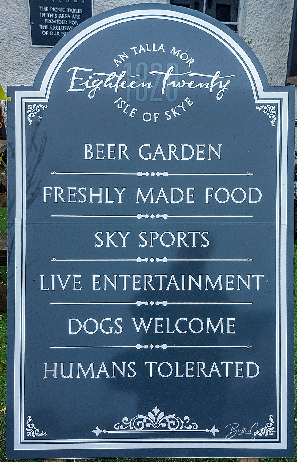 Restaurant Schild