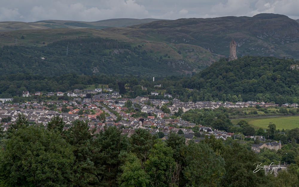 Aussicht auf Wallace Monument